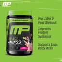 MusclePharm EAA Recovery + BCAAs, Post Workout Essential Amino Acids Powder, Pre Workout Energy Supplement for Men & Women with Branched Chain Amino Acids, 30 Servings (Sour Candy) 5