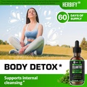 HERBIFY Cilantro Tincture - Herbal Cilantro Supplement for Detox - Rich Source of Antioxidants - Supports Heart and Body Cleanse - Made in USA - Cilantro Extract 4 Fl Oz 3