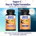 Zand Immunity Super C+ with Elderberry, All Day Immune Support, 1000mg PureWay-C Vitamin C Plus Zinc & Vitamin D-3, Enhanced Absorption, 60 Tablets, 30 Servings 4