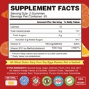 Vitamin B12 D3 Vegan Gummies - 90 Count I 1000 MCG Methyl B12 & 5000 IU Vitamin D Gummy Chewable Supplements for Adults & Kids - Immune Health & Daily Energy Boost - Non-GMO, Orange 5