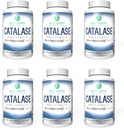 Best Earth Naturals Six Pack of Catalase 10,000 Formula Enzyme Supplement with Saw Palmetto, Biotin, Fo-Ti, PABA - Hair Supplements for Strong Hair - 360 Capsules (180-day Supply) 2