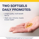 Metagenics OmegaGenics Fish Oil EPA-DHA 720 mg - Omega-3 Fish Oil Supplement - High Potency - for Heart Health, Musculoskeletal Health & Immune System Health* - with DHA & EPA - 60 Softgels 3