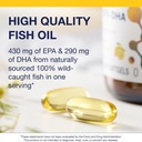 Metagenics OmegaGenics Fish Oil EPA-DHA 720 mg - Omega-3 Fish Oil Supplement - High Potency - for Heart Health, Musculoskeletal Health & Immune System Health* - with DHA & EPA - 60 Softgels 4