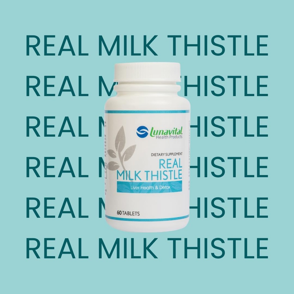 Real Milk Thistle, Detox & Liver Health, 60 Tablets 6