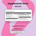 Lemme Debloat - Digestive & Gut Health Gummies with 2 Clinically Studied Probiotics & Prebiotic, Vegetarian, Gluten Free, Non GMO, BlackBerry Flavor (60 Count) (Pack of 2) 6