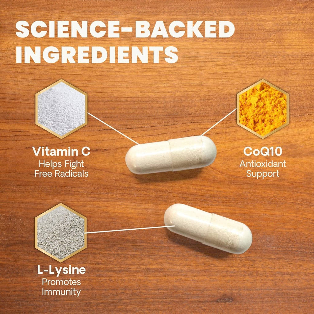 VetriScience Immunity Health Easy-Open Capsules, Immune Plus Supplement for Medium and Large Breed Dogs, Cell Advance Immune and Allergy Support with Antioxidants, Hypoallergenic Formula, 120 Count 3