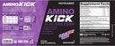 NutraBio Amino Kick – BCAA Powder with Natural Caffeine – Amino Acids Supplement for Energy, Hydration & Recovery – BCAAs, Electrolytes & Amino Acids – Grape Berry Crush, 30 Servings 3