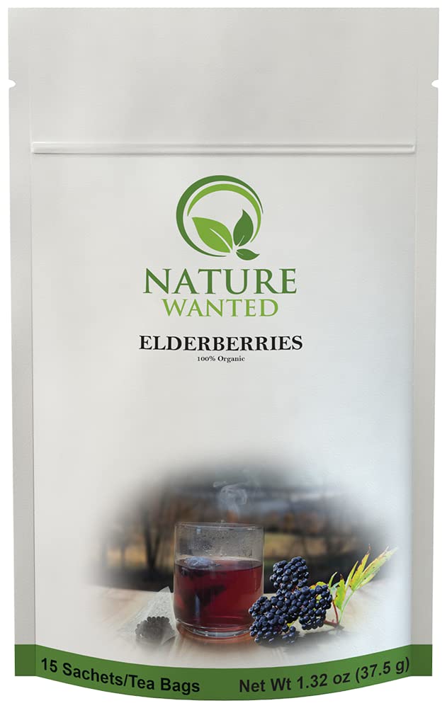 Elderberry Tea (15 ct) - Made in the USA 2