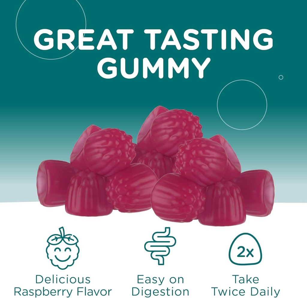 Zahler Magnesium Gummies - Sugar Free Magnesium Citrate Gummies for Muscle, Nerve and Calm Support - Relaxing Non GMO Gluten Free Chewable Raspberry Flavored Magnesium Chews for Adults (60 Count) 6