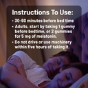 NatureWise Melatonin Gummies 5mg - Non-Habit Forming Sleep Support Supplement with Ashwagandha, Valerian Root - BlackBerry-Lemon Flavor - Vegan, Gluten Free, Non-GMO - 90 Count[45-Day Supply] 4