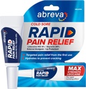 Abreva Cold Sore Treatment Rapid Pain Relief Cream - 1 Tube, 3 Grams 2