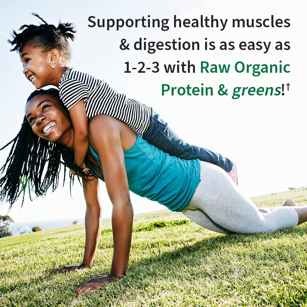 Garden of Life Raw Organic Protein & Greens Vanilla - Vegan Protein Powder for Women and Men, Plant and Pea Proteins, Greens & Probiotics, Gluten Free Low Carb Shake Made Without Dairy 20 Servings 3