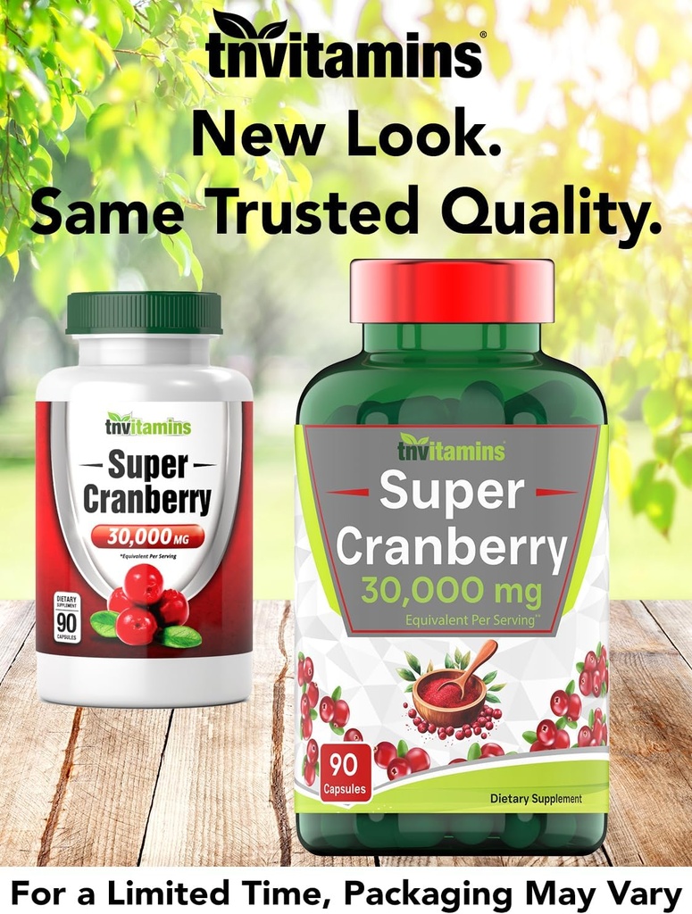 Cranberry Pills for Women & Men (30,000 MG - 90 Capsules) | Supports Urinary Tract Health* | Cranberry Concentrate Supplement | Bladder & Kidney Support* | Supports Women's Health* | Antioxidants 4