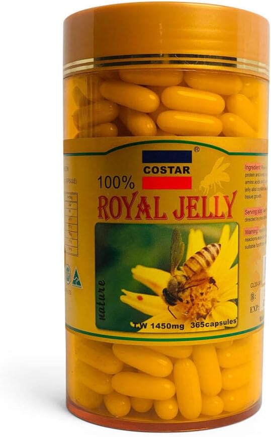 Royal Jelly Supplement 1450mg – 365 Capsules – Rich in Nutrients for Vitality and Well-being – Made in Australia 2