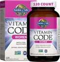 Garden of Life Vitamin Code Women's and Men's Multivitamins Bundle, 120+75 Capsules 3