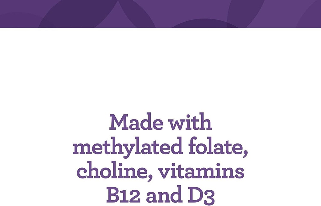 Innate Response Formulas Baby & Me Multivitamin - Prenatal and Postnatal Vitamin with Folate, Choline, and Vitamins B12 and D3 - Vegetarian, Non-GMO, and Gluten-Free - 60 Tablets (30 Servings) 5