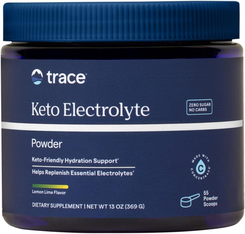 Trace Minerals | Keto Electrolyte Powder Drink Mix | Sugar Free | Promotes Energy and Endurance | Gluten Free, Vegan | Lemon Lime, 13 oz | 55 Servings 2