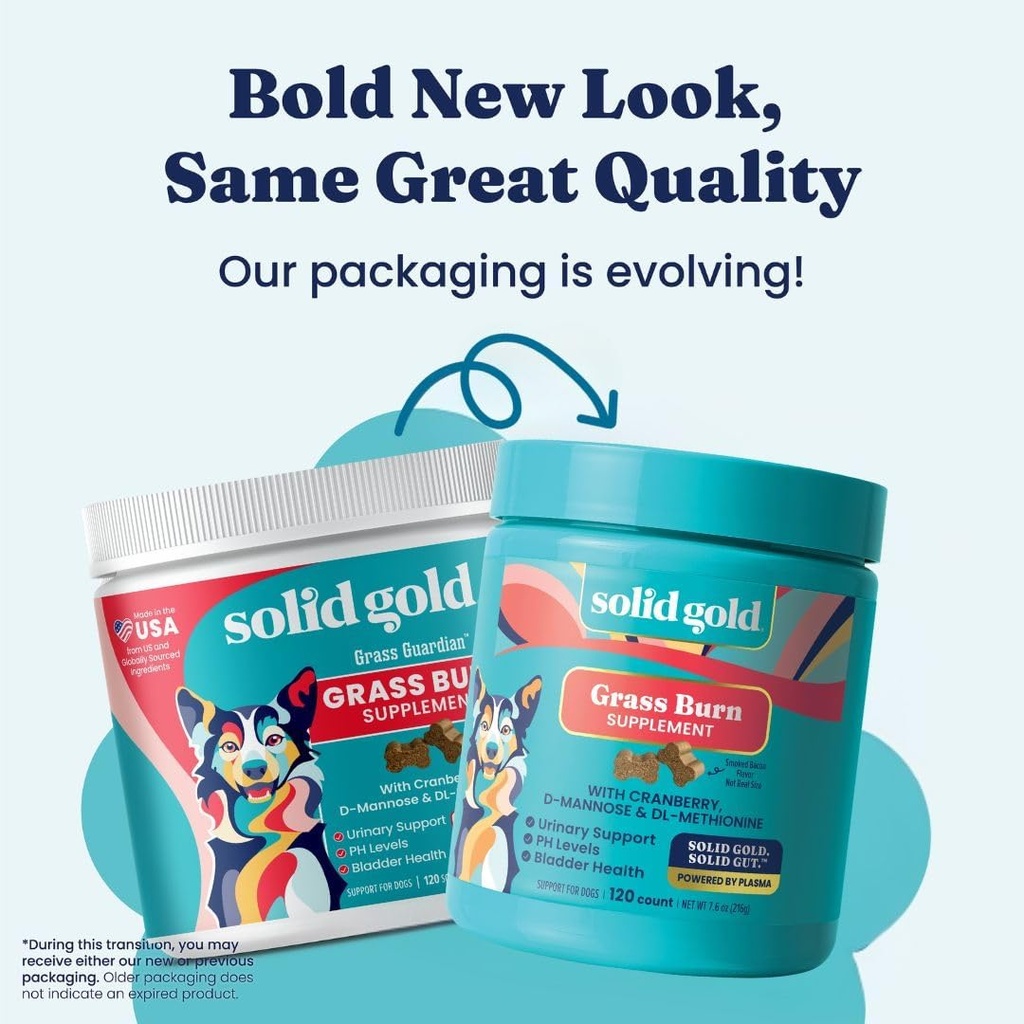 Solid Gold Cranberry Supplement for Dogs & Cats for Urinary Tract Health - Berry Balance Chews UTI + Bladder + Kidney Support for Cats and Dogs with Antioxidants 3