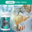 TUDCA 1100mg-Liver Support Supplement for Detox Cleanse, Water-Soluble Bile Salts with Strong Bitter Taste, 60 Vegan Capsules,Non-GMO,Gluten-Free 5