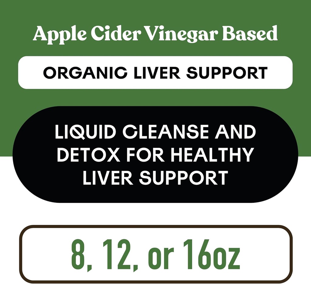 Liver Complete 16oz Support Liquid – Milk Thistle, Chanca Piedra & Dandelion Root – Herbal Cleanse Supplement – Non-GMO, Organic Ingredients 6