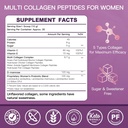ZEBORA Multi Collagen Peptides Powder for Women – Hydrolyzed Collagen Peptides with D-Mannose & Women's Probiotics – Supports Skin, Hair, Nails, and Urinary Tract Health, Unflavored, 35 Servings 3