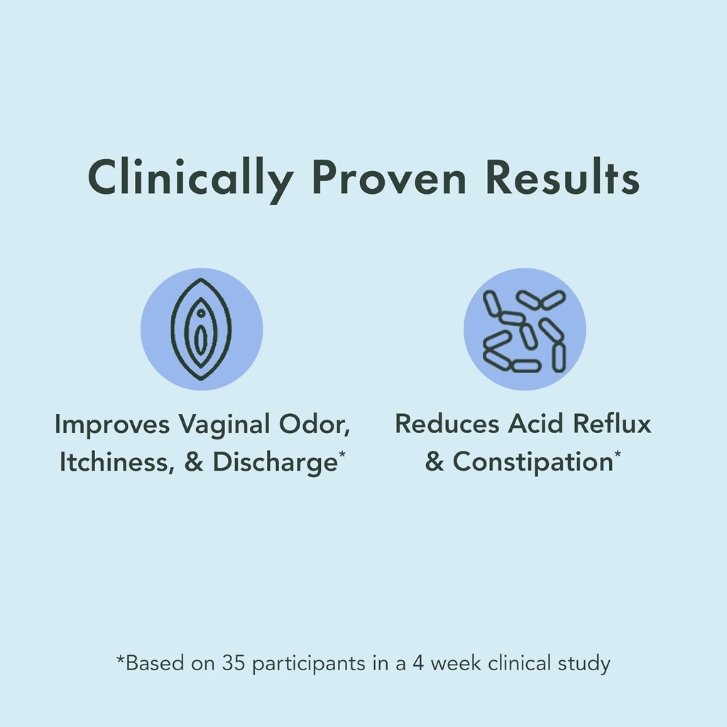 Rael Bundle - Probiotics Supplements for Women, Digestive Enzymes, Urinary Tract Health (30 Day Supply) & Flushable Feminine Wipes, pH Balance (10 Count, Pack of 3) 5