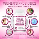 Purely Optimal Women’s Probiotics 60 Billion CFU – Supports Digestive & Vaginal Health, Odor Control, pH Balance – with Prebiotics & Cranberry – Shelf-Stable Probiotics for Women, 30 Capsules 4
