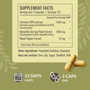 HERBAMAMA Boswellia Turmeric and Mullein Leaf Capsules Kit - Bundle of 2100 mg Boswellia Turmeric & 1200 mg Mullein Leaf Capsules - Vegan, Non GMO, Gelatin-Free - 2 Pack 5