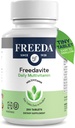 Freedavite Tiny Tablet - Moderate Multivitamin for Men and Women - Pure Vitamin A, C, D, E, B1, B2, B6, B12, Biotin, Calcium, Zinc, Iron, Magnesium, Manganese, Copper, Selenium, Iodine - 250 Count 2