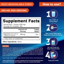 Vitamatic Magnesium Aspartate 1000mg per Serving Supports Muscle, Joint, and Heart Health 250 Grams - 250 Servings 3