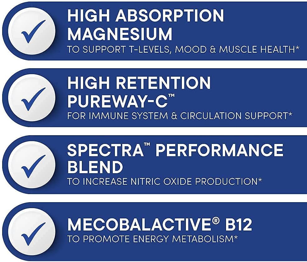 Purity Products Bundle - Men's Perfect Multi + B12 Energy MELT Men's Multi Supports Healthy Vitality, Energy + More - B12 Energy Berry MELT w/ 1,000mcg of Methylcobalamin B-12-30 Day Supply 6