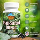Fulvic Humic Mineral Blend of Plant-Sourced Trace Minerals, Electrolytes, Gut Health, Cognitive & Immune Support, Pure Vitality Formula for Strength - - 120 Capsules 4