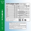 Project AD Vitamin+ Multimineral Multivitamin Supplement Complete Antioxidant, Energy & Immune Support. (60 Servings) 3