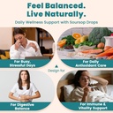 Graviola Soursop Leaf Extract Liquid - Soursop Bitters Liquid, Support Immune, Relax, Liver and Sleep | Non-GMO, Sugar & Gluten Free, Original Flavor, 2 Fl Oz 4