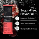 Sports Research® Hydrate Electrolytes Powder Packets - Sugar-Free & Naturally Flavored with Vitamins, Minerals, and Coconut Water - Supports Hydration - 32 Packets - Variety Pack 5