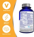 Focus Factor Adults Brain and Vision Supplement, 120 Count - Eye Vitamin, Mineral Supplement & Complete Multivitamin w/Lutein & Zeaxanthin – Brain Supplement for Focus, Concentration, Memory 4