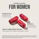 Hydroxycut +Women - 60 Rapid-Release Liquid Capsules, Pack of 2 - Includes Biotin, Collagen, Folate & Iron 5