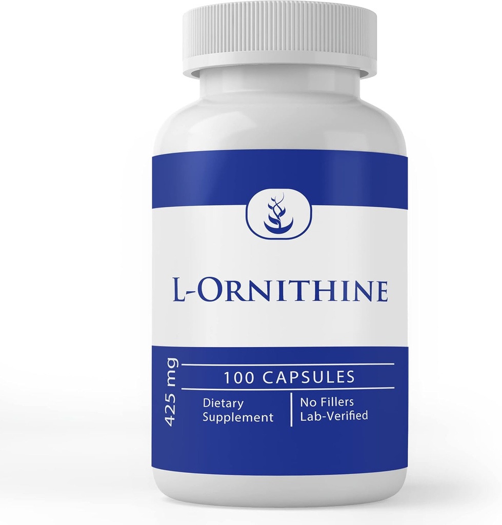 Pure Original Ingredients L-Ornithine, (100 Capsules) Always Pure, No Additives Or Fillers, Lab Verified 2