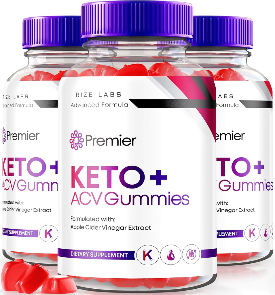 rize labs - Premier Keto ACV Gummies, Premier Extreme 2000mg Keto Gummies Advanced Weight Loss, Keto Plus ACV Gummies, All Natural Apple Cider Vinegar Supplement (180 Gummies) 2