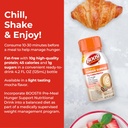 BOOST Pre-Meal Hunger Support Nutritional Drink, Promotes Natural GLP-1 Response to a Meal, 10g Whey Protein, 45 Calorie, Ready-to-Drink & Fat-Free, Mocha Flavor, 4.2 FL OZ (125mL) Bottle (4 Pack) 4