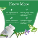 AloeCure VeraFlex Natural Joint Health Supplement with USDA Organic Aloe Vera - Plant-Based Capsules to Support Joint Comfort, Mobility and Flexibility - 60 Capsules x 2 Btls 6