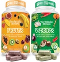 Fruit and Veggie Supplements-90 Fruits, 90 Veggies Capsules to Boost Energy Level - Whole Food Fruits and Vegetable from Super Foods - Made in USA - Soy & Vegan Free (Pack of 2)… 2