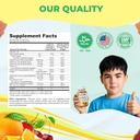 Greenfield Nutritions Kids Gelatin Free Halal Multivitamin Gummies - All Essential Halal Vitamins A, Bs, C, D, Iodine, Zinc for Immunity, Non-GMO, Children's Halal Vitamin Gummies (90 Count) 5