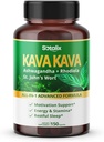 Sotalix Kava Kava Supplement with Ashwagandha Rhodiola St. John's Wort for Mood, Energy & Calming Support - USA Made & Tested (150 Count (Pack of 1)) 2