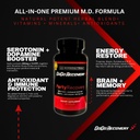 Party Recovery, 5-HTP 250mg, Serotonin Booster, Dopamine Booster, Herbal, Faster Recovery, Festival, Rave 3