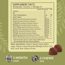 HERBAMAMA Immune Support Mushroom Gummies - Multi Mushroom Blend Complex for Antioxidant Support - Vegan, Non-GMO Immunity Supplement - 60 Pectin-Based Mango-Flavored Chews 4