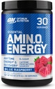 Optimum Nutrition Amino Energy - Pre Workout with Green Tea, BCAA, Amino Acids, Keto Friendly, Green Coffee Extract, Energy Powder - Blue Raspberry, 30 Servings (Packaging May Vary) 2