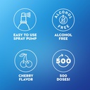 Mucinex Instasoothe Sore Throat Spray for Oral Pain Relief, Throat Numbing Spray with Benzocaine & Menthol Starts to Work on Contact, Cherry Flavor, 3.8 Fl Oz 4