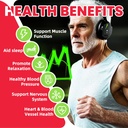 Potassium Magnesium Gummies,Potassium Supplement w/Ashwagandha,High Absorption Magnesium Glycinate,B6,D3,Potassium Citrate,Electroyte for Adults Kids,Sugar-Free, 60 Strawberry Chews 6