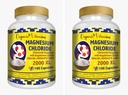 Magnesium Chloride (cloruro de magnesio) 140 Capsules - High Absorption Magnesium Supplement with Citrate, chelated and Oxide High Potency Mg. Easy to Swallow, Non-GMO 5